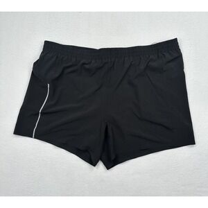 VRST 5" Men's Run Short Size XXL Black Mesh Brief Performance